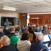 Marco and the crowd at the Breakfast Ceduna