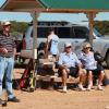 Golfers waiting their turn